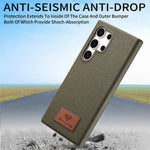 Premium Leather Protective Case for Samsung Galaxy S25 Series