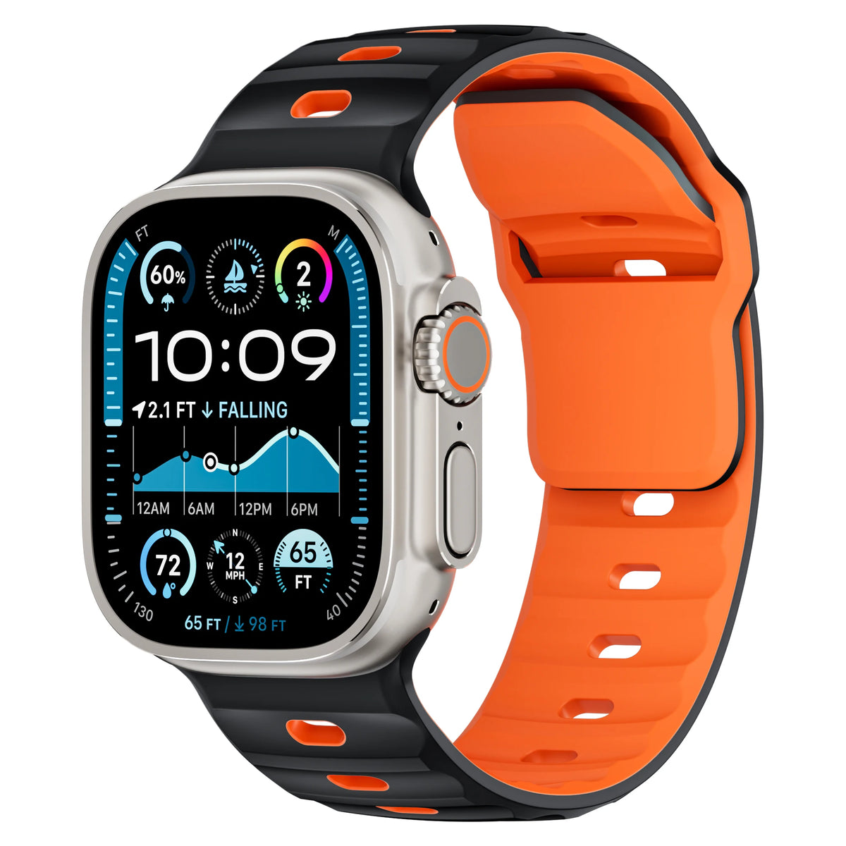 Premium Sport Silicone Strap for Apple Watch