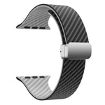 Carbon Fiber Pattern Magnetic Strap for Apple Watch