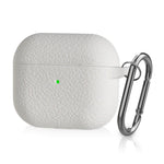 Luxury Litchi Texture Silicone Case for AirPods 4