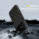 Carbon Fiber MagSafe Case with Raised Edge Protection for iPhone 17 Series