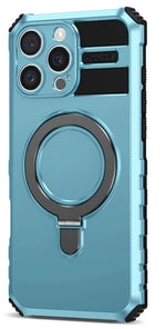 Heavy Duty MagSafe Case with Rotating Stand for iPhone 15 Series