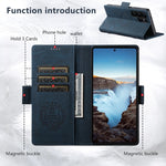 Samsung Galaxy S25 Ultra PU Leather Magnetic Flip Wallet Case