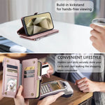 Zipper Wallet Crossbody Case for Samsung Galaxy S25 Series