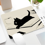 Black Cat Themed Mousepad