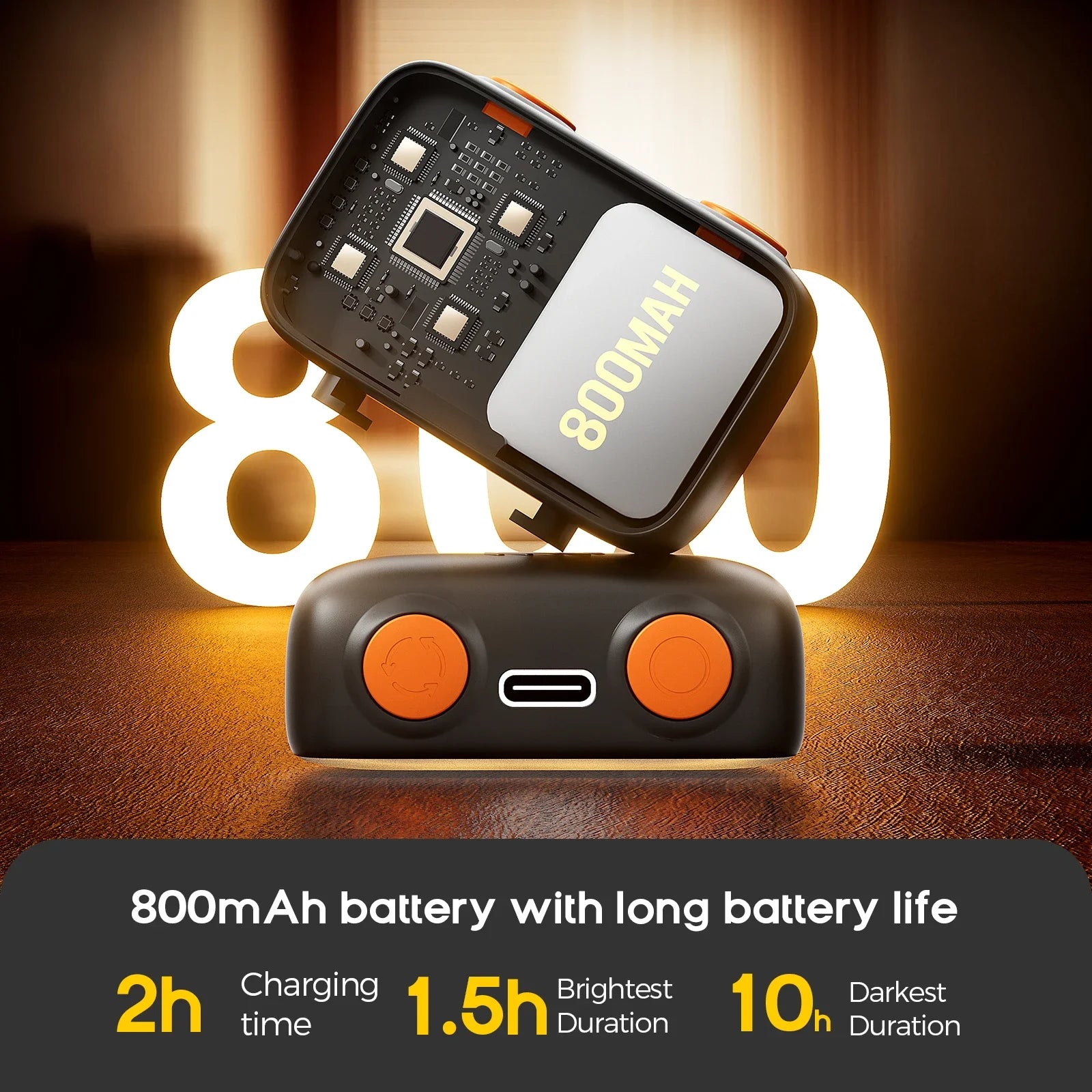 Rechargeable LED Auxiliary Light for DJI Osmo Pocket 3