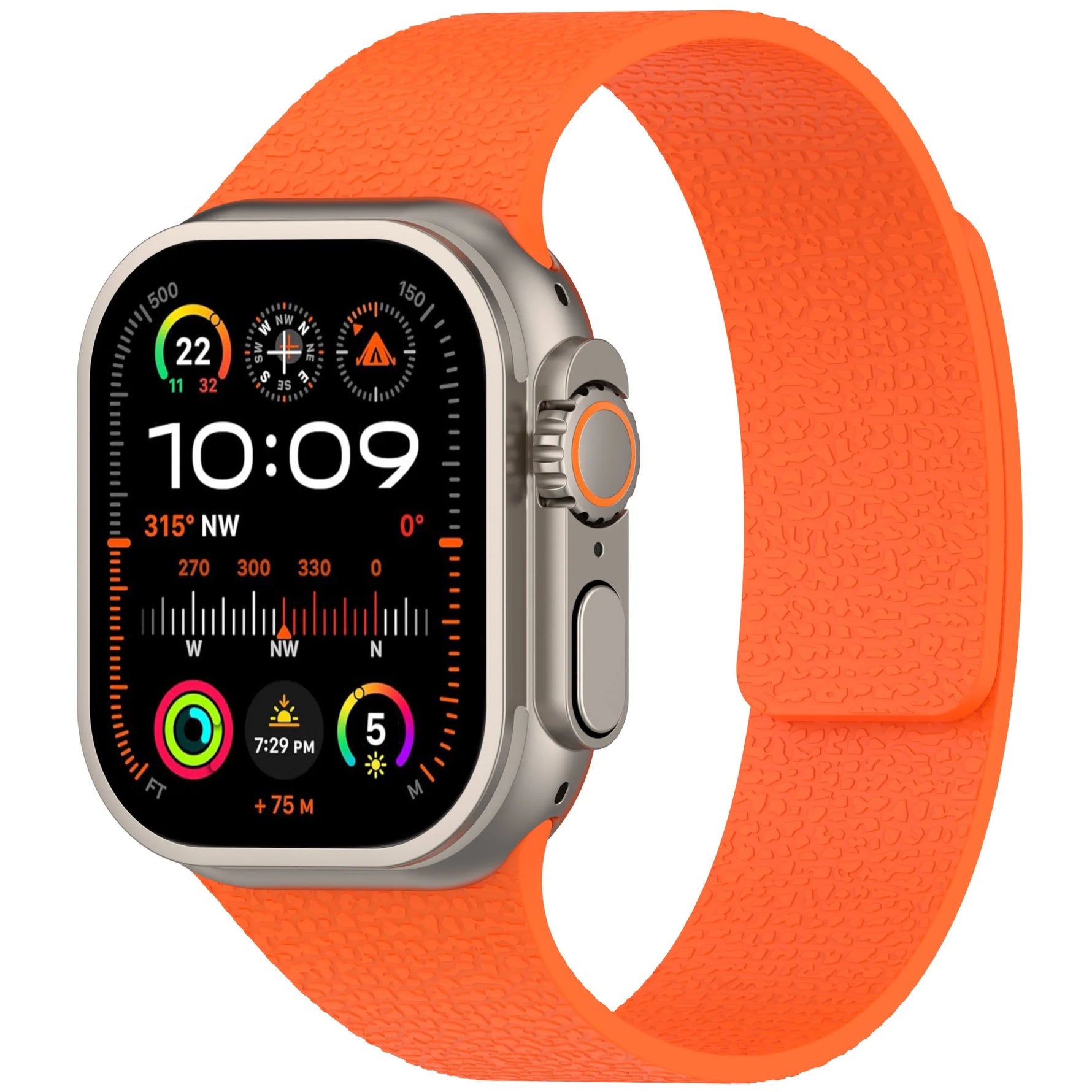 Magnetic Closure Silicone Sport Band for Apple Watch