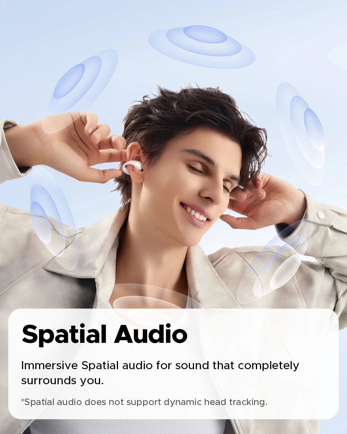 SoundPEATS PearlClip Pro Open-Ear Clip Earbuds