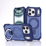 iPhone 17 Series MagSafe Case with 360° Stand Reinforced Corner Protection