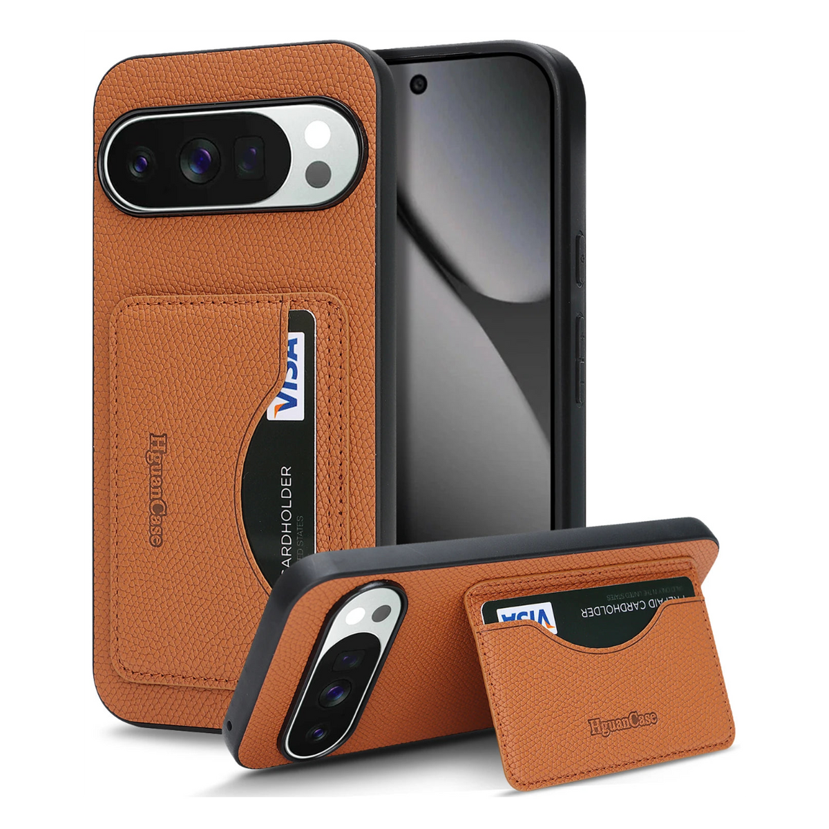 Business Leather Wallet Case for Google Pixel 9 Series