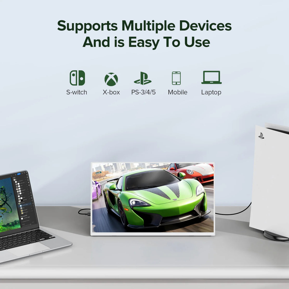 UPERFECT 15.6-Inch 1080P Portable Monitor