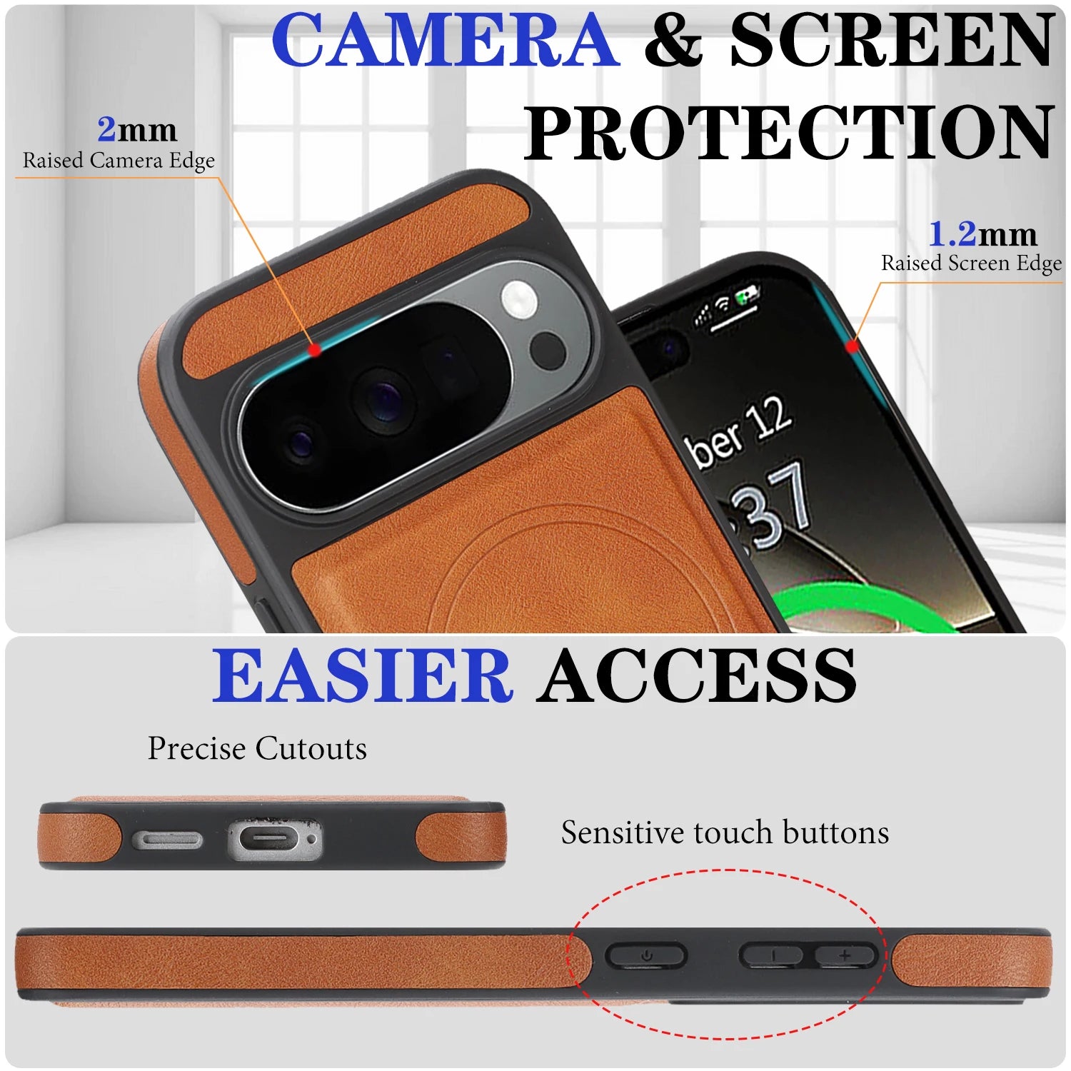 Luxury Business Edition Leather Case for Google Pixel 10 Series