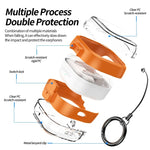 Anti-Scratch Transparent Case with Bracket for Samsung Galaxy Buds 4 Pro