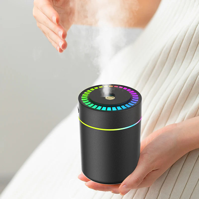 KEBIDUMEI 180ml Aromatherapy Mist Maker USB Car Air Humidifier