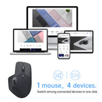 Rapoo MT760L Multi-Device Ergonomic Wireless Mouse