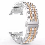 Polished Stainless Steel Watch Band for Samsung Galaxy Watch 8