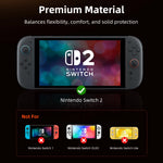 Foldable Dock-Compatible Nintendo Switch 2 Case