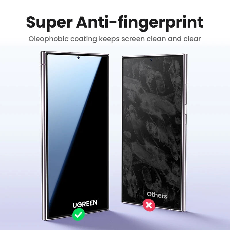 2-Pack Anti Spy Tempered Glass Screen Protector for Samsung Galaxy S25 Ultra