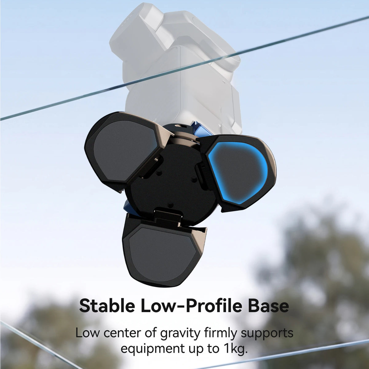 Telesin Magnetic Tripod Base For DJI Osmo Pocket 4/3