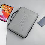 Bubble-Pattern Hard Shell Laptop Sleeve