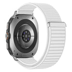 Elastic Nylon Velcro Watch Strap with Breathable Woven Design for Samsung Galaxy Watch 9