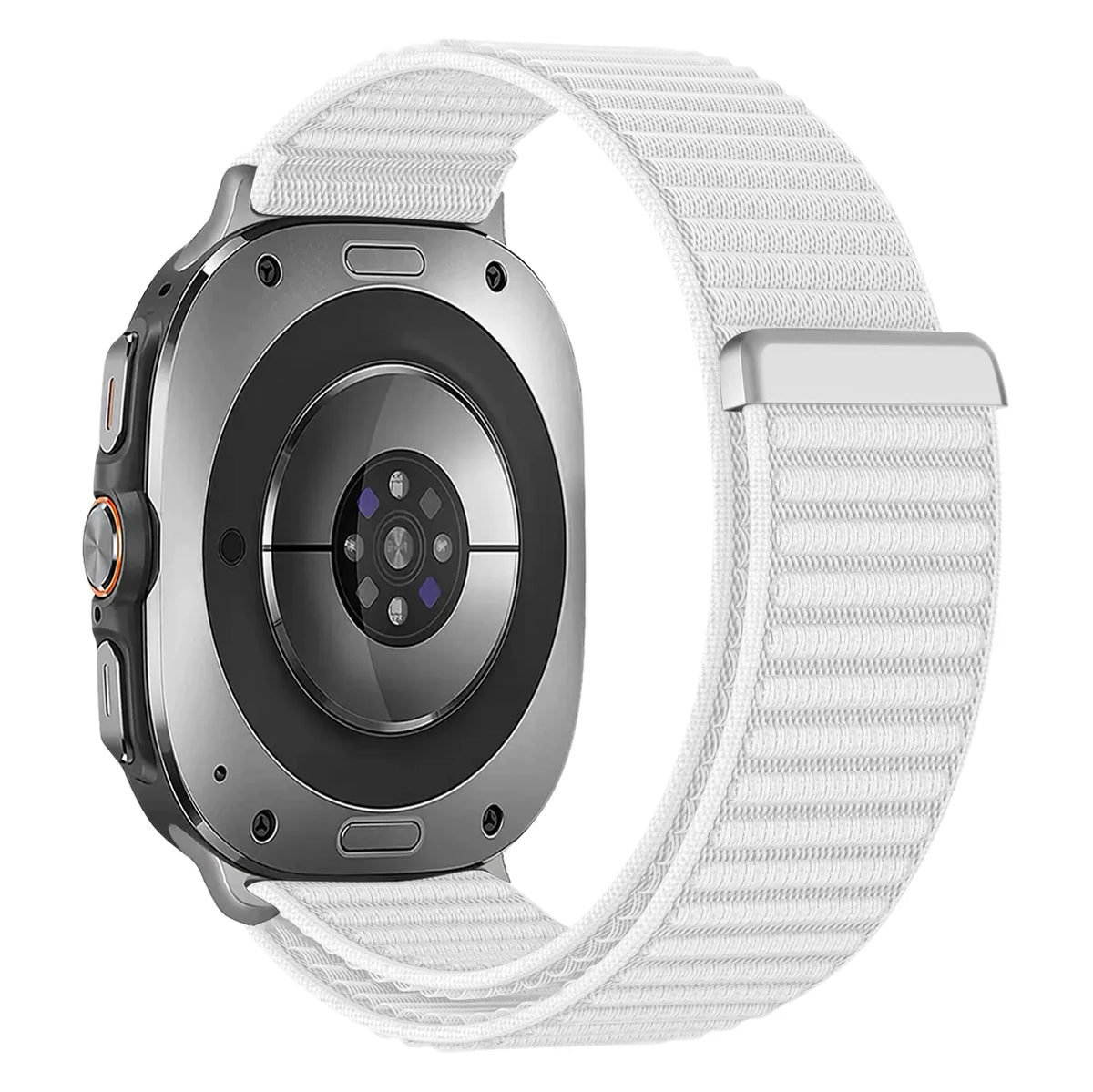 Elastic Nylon Velcro Watch Strap with Breathable Woven Design for Samsung Galaxy Watch 9