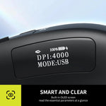 Delux M912DB Ergonomic Multi-Mode Gaming Mouse