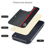 Luxury Leather Shockproof Phone Case for iPhone 15 Series