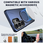 Shockproof Armor Case with Magnetic Ring Holder for Samsung Galaxy S26 Series