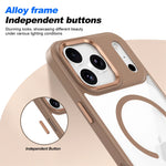 MagSafe Compatible Clear Acrylic Case for iPhone 17 Series