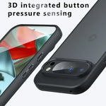 Shockproof Armor Matte Frosted Acrylic Case for Google Pixel 9 Series