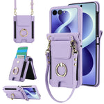 Leather Crossbody Wallet Case for Samsung Galaxy Z Flip 8