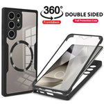 360° Full Protection Double-Sided Magnetic Case for Samsung Galaxy S25 Series
