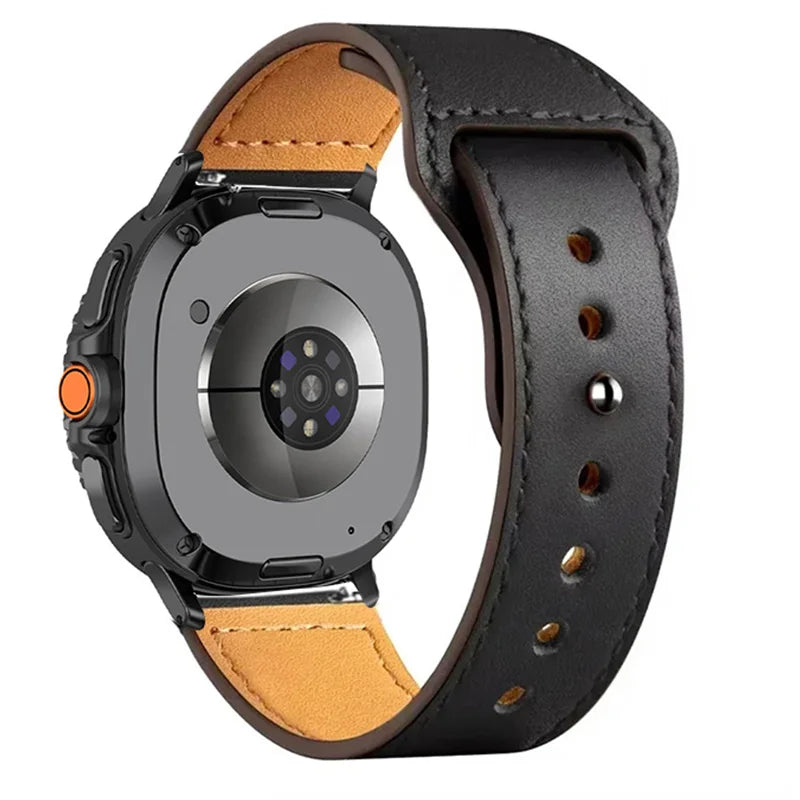 Premium Leather Bracelet for Samsung Galaxy Watch 8 & Galaxy Watch 8 Classic