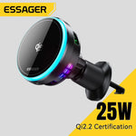 Essager Qi 25W Car Charger & Magnetic Phone Holder