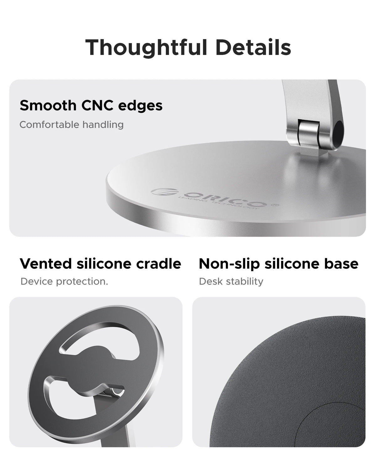 360° Adjustable Magnetic Phone Stand