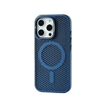 Shockproof Honeycomb Cooling MagSafe Case with Metal Lens Bracket for iPhone 16 Series