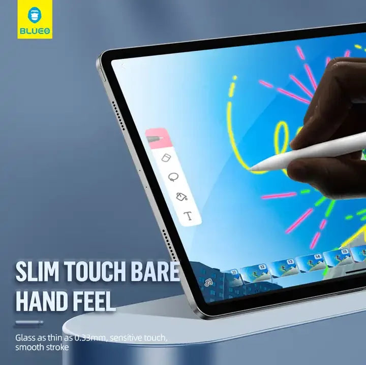 HD Tempered Glass Screen Protector with Applicator for iPad Models