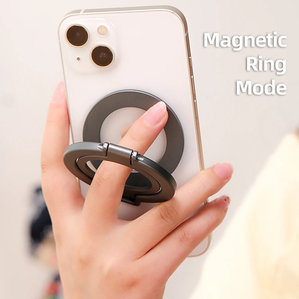 360° Rotating Magnetic Phone Ring Holder Stand