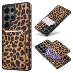 Premium Magnetic Leather Series with Detachable Card Wallet for Samsung Galaxy S26 Series