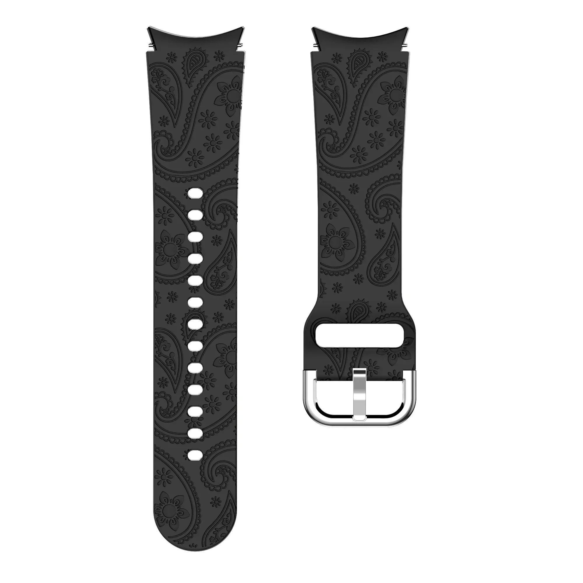 Premium Silicone Engraved Strap for Samsung Galaxy Watch 7