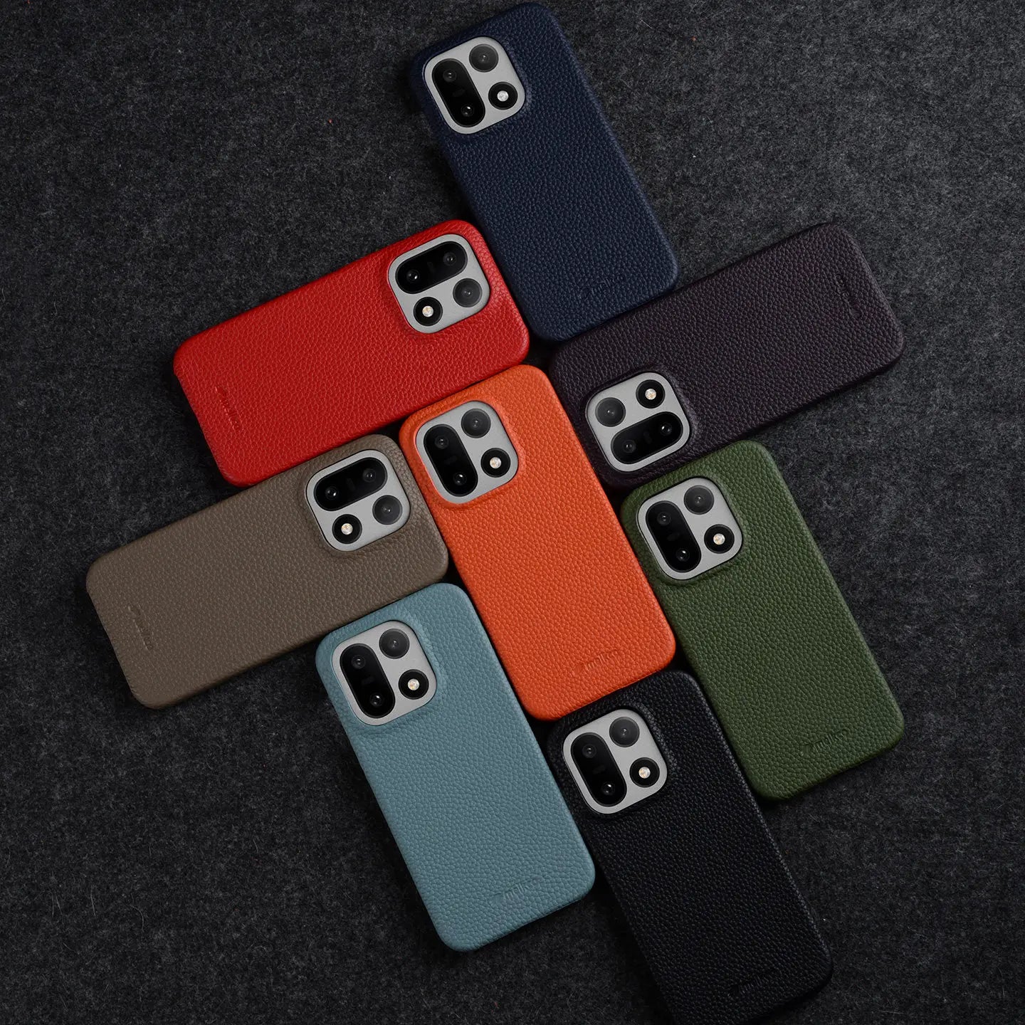 OnePlus 15 Genuine Cowhide Leather Back Cover Case