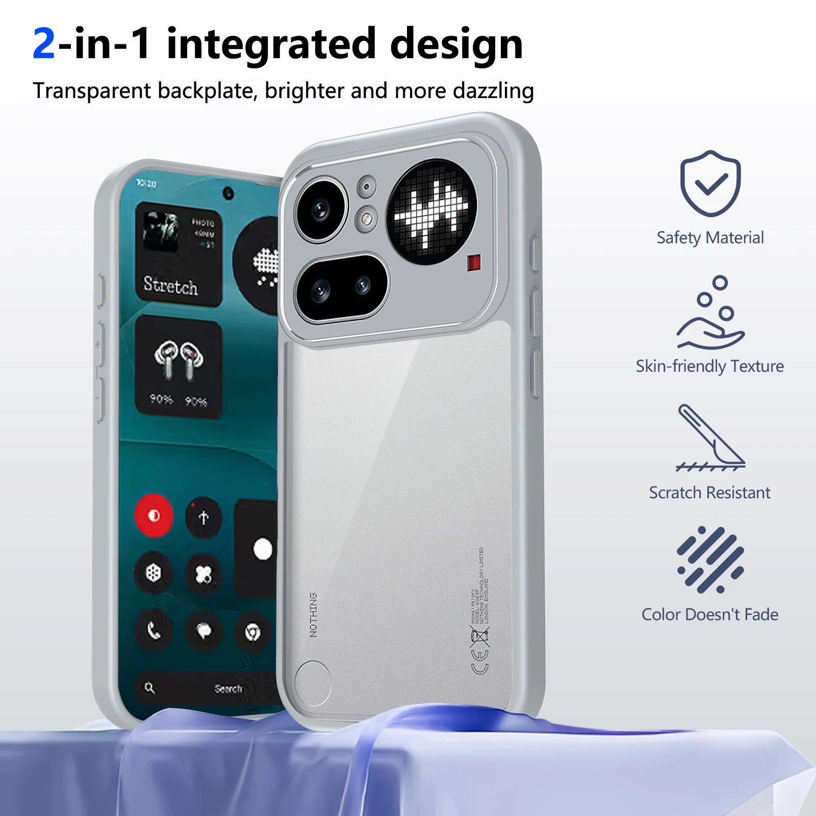 Shockproof Air Cushion Case for Nothing Phone 4a Pro