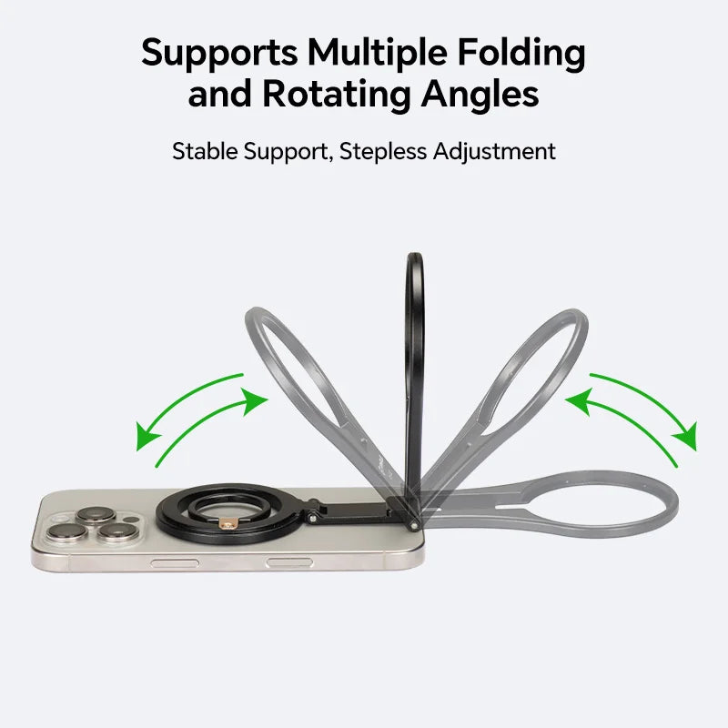 Foldable Double-Sided Magnetic Phone Holder