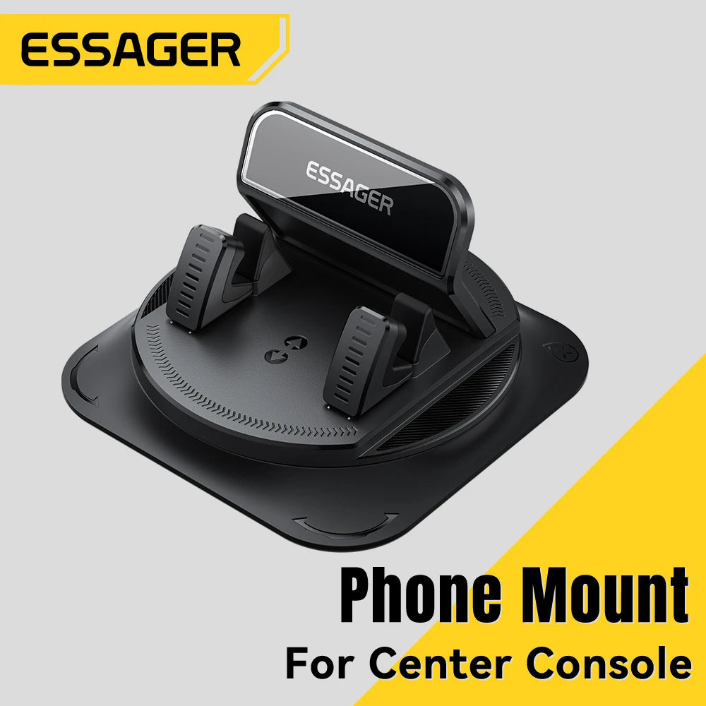 360° Rotatable Anti-Slip Silicone Car Phone Holder