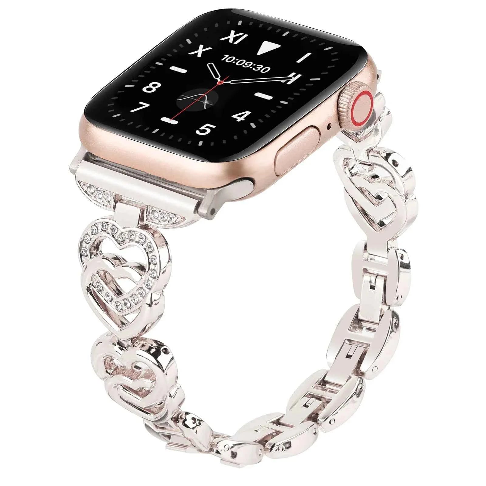 Diamond Heart Strap for Apple Watch