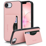 Luxury Shockproof Leather Case with Card Holder for iPhone 17e