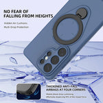Samsung Galaxy S26 Series Case with 360° Metal Ring Stand