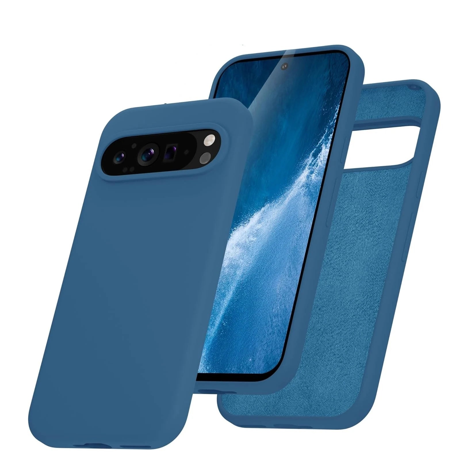 Soft Skin Liquid Silicone Case for Pixel 9 Series