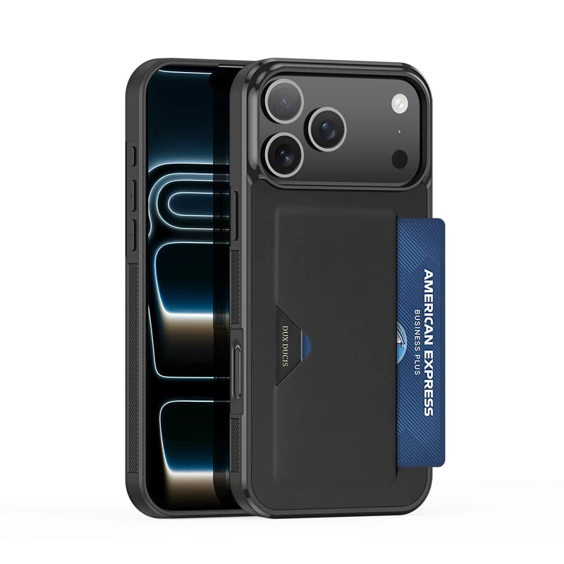 Shockproof PU Leather Phone Case for iPhone 17 Pro / Pro Max